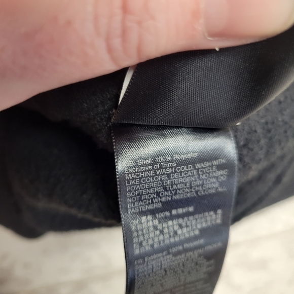 Marmot Womens Tech Sweater Fleece Zip Up Jacket Black Sweater Medium - Picture 7 of 8